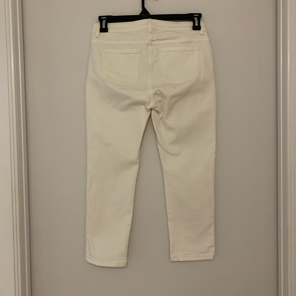 Michael Kors Cropped White Jean - Picture 2 of 4